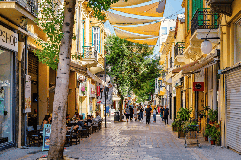Historic old city in Nicosia Cyprus