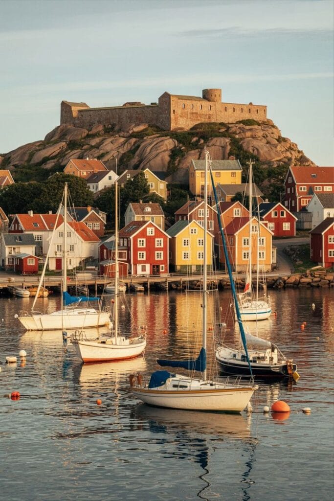 Coastal view in the Gothenburg archipelago Sweden
