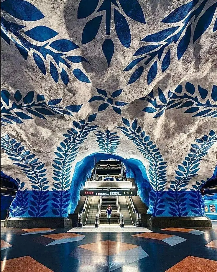 T-Centralen Stockholm Subway Art