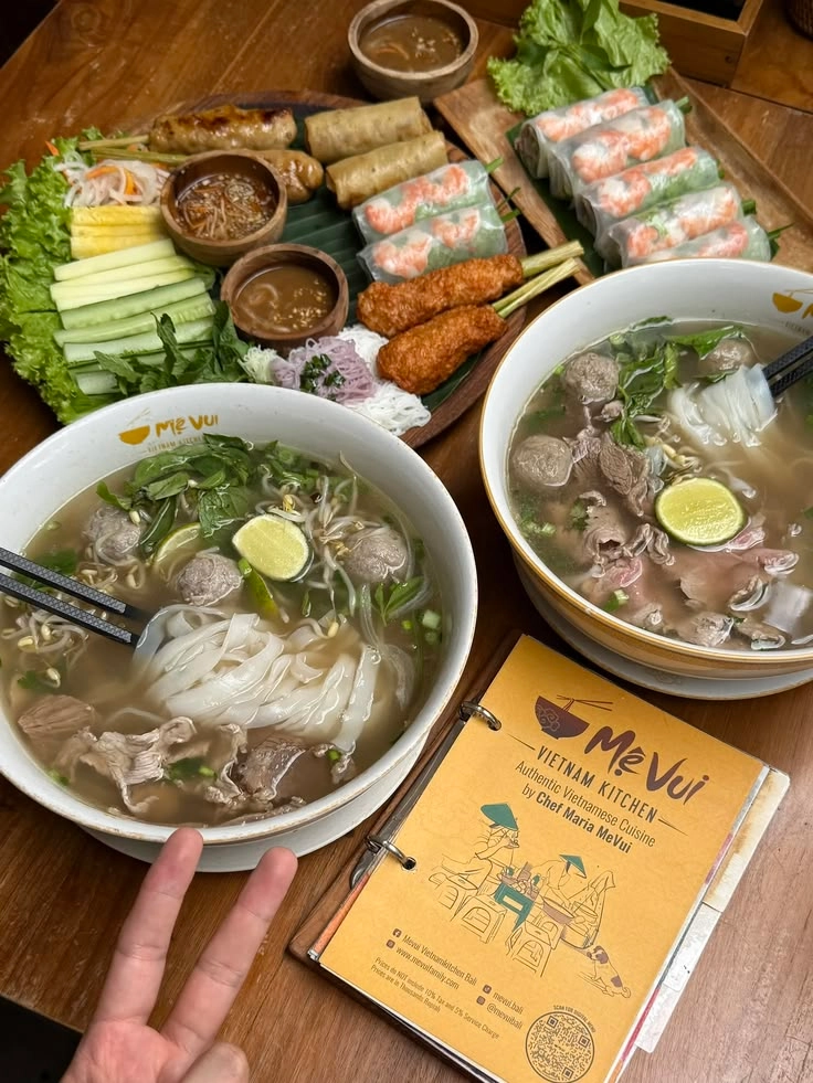 Selection of classic Vietnamese dishes for first-time visitors