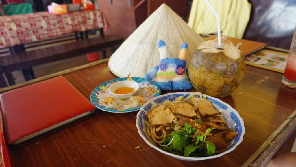 White Rose dumplings served at White Rose Restaurant in Hoi An Vietnam