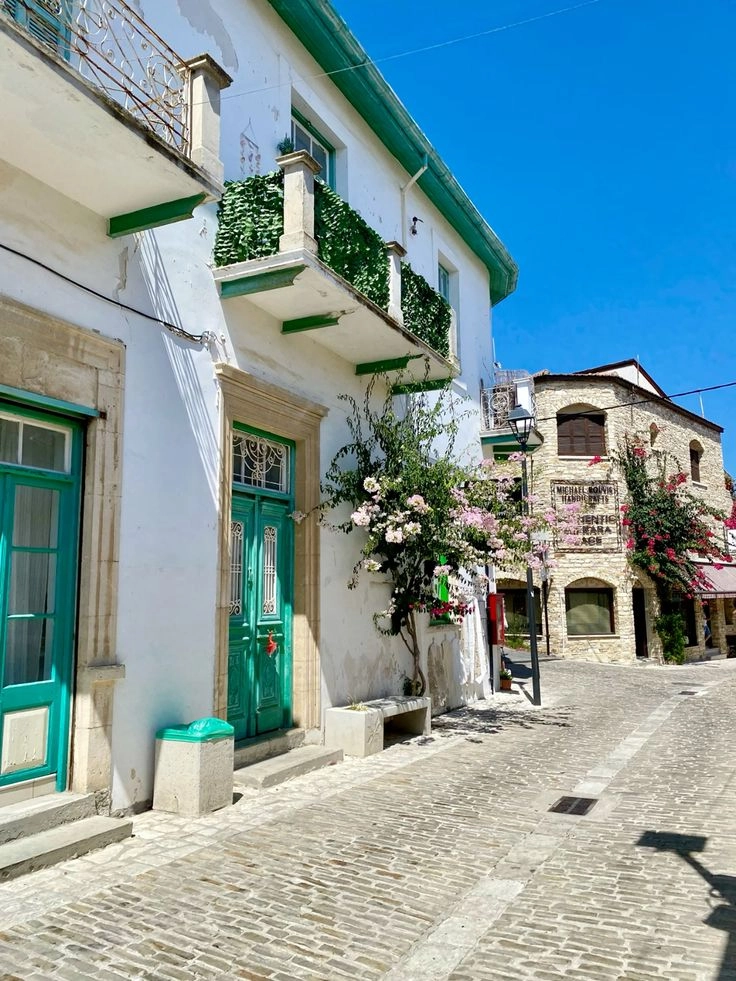 Best places in Paphos Cyprus Old Town colorful streets and local cafes