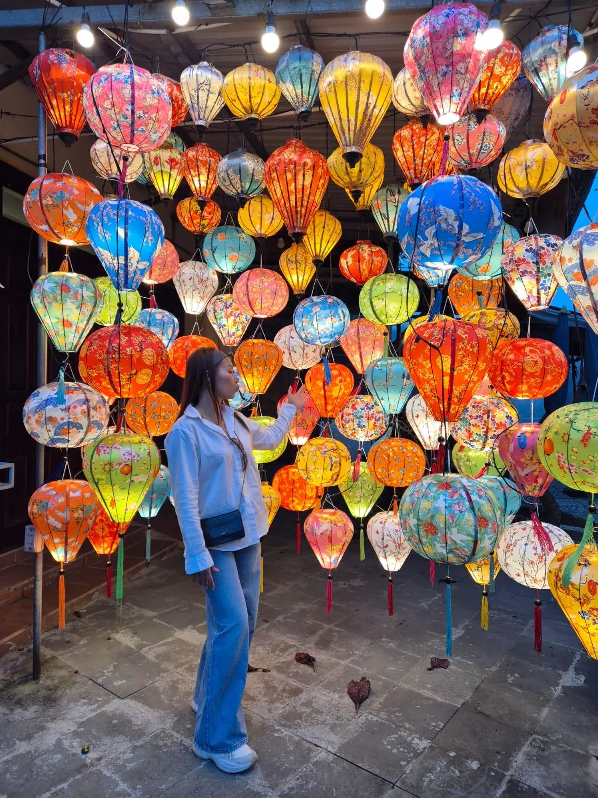 Lantern-lit streets in Hoi An Ancient Town travel guide